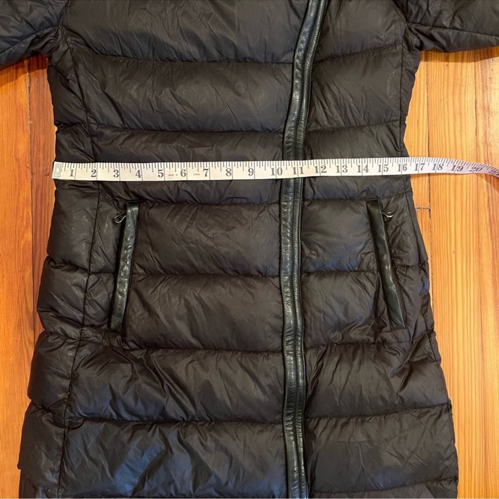 Mackage Yara Asymmetrical Black Puffer Coat - Picture 11 of 12